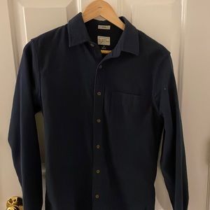 JCREW cotton Chamois Shirt Blue